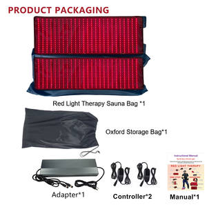Shanglaite ถุงนอนอินฟาเรดแสงสีแดง, 850nm 660nm บำบัดด้วยแสงสีแดงผ้าห่มซาวน่าที่ดีที่สุดสำหรับบรรเทาอาการปวด - Product Image 6