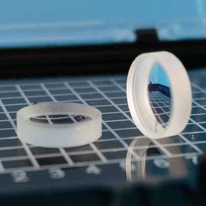 Óptico pulido Corning7980 sílice fundida UV cuarzo Material diámetro 19,8mm espesor 2mm sin revestimiento ventana de vidrio protector - Product Image 3