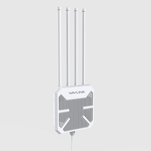 Venta caliente de fábrica de doble banda 2,4G 5G de largo alcance al aire libre inalámbrico AP Mesh <span class=keywords><strong>Router</strong></span> IP67 WiFi6 Extender Wavlink AX1800 - Product Image 2