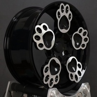 HZH Maßgefertigte Teddy Bear Forged Felgen, 17 18 Zoll, Schwarz, Aluminium-Autofelgen, Leichtmetallfelgen für MINI