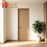 Portes intérieures modernes en bois massif composite MDF mélaminé polymère, isolation acoustique, construction durable, garantie 1 an, salle de bain, chambre à coucher
