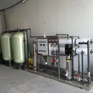 500L/ساعة صغيرة نظام تنقية المياه RO محطة تصفية عكس التناضح الشرب آلة معالجة المياه
