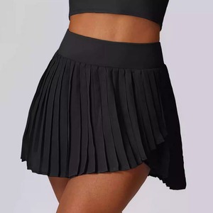 Nouvelle jupe de sport plissée pour femme, taille haute, poche doublée, anti-exposition, golf, entraînement, badminton, yoga, tennis - Product Image 3