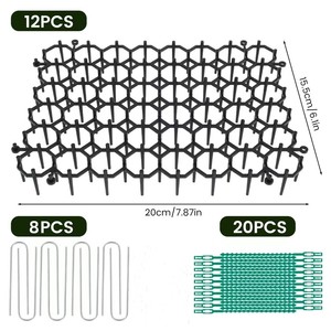 Flexible Outdoor Reusable Prickle Strips Plastic Cat Scat <strong>Spikes</strong> Mat Animal <strong>Barrier</strong> Anti-Cat &amp; Dog Pest Control Product - Product Image 4