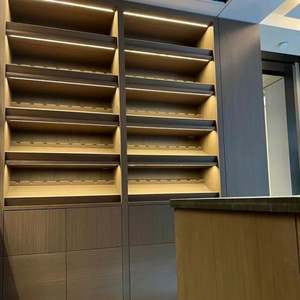 Armoire à vin en bois moderne pour salle à manger, hôtel ou maison, pour salon, hall ou cave à vin - Product Image 4