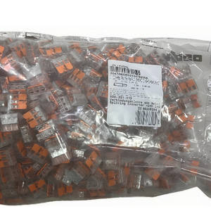 221-413 Verbindungsklemme mit Betätigungshebel für Elektriker, schnelle isolierte Steckklemme mit paralleler Abzweig- und Beleuchtungsklemme - Product Image 3