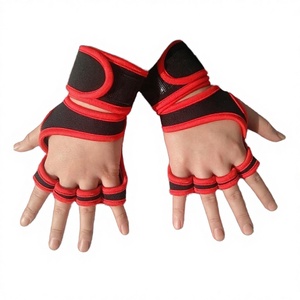 Guantes de gimnasio de medio dedo, transpirables, antideslizantes, para esquí, ciclismo al aire libre, culturismo, entrenamiento, sin dedos, para mujeres y hombres - Product Image 3