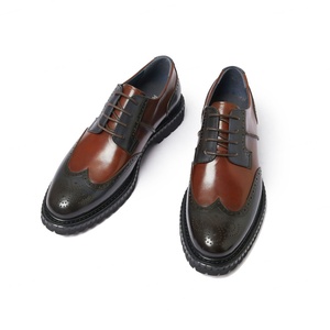 Zapatos de Hombre de Cuero Italiano con Cordones, Calzado Formal Hecho a Mano, Zapatos de Boda de Alta Calidad al por Mayor - Product Image 1