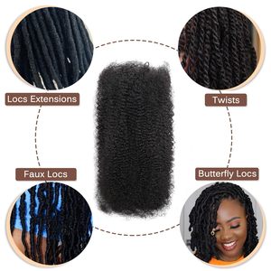 Cheveux humains <span class=keywords><strong>afro</strong></span> crépus en vrac de 8 à 20 pouces pour extensions de dreadlocks, réparation de locs et tresses, cheveux humains <span class=keywords><strong>afro</strong></span> crépus en vrac 100 % naturels - Product Image 3
