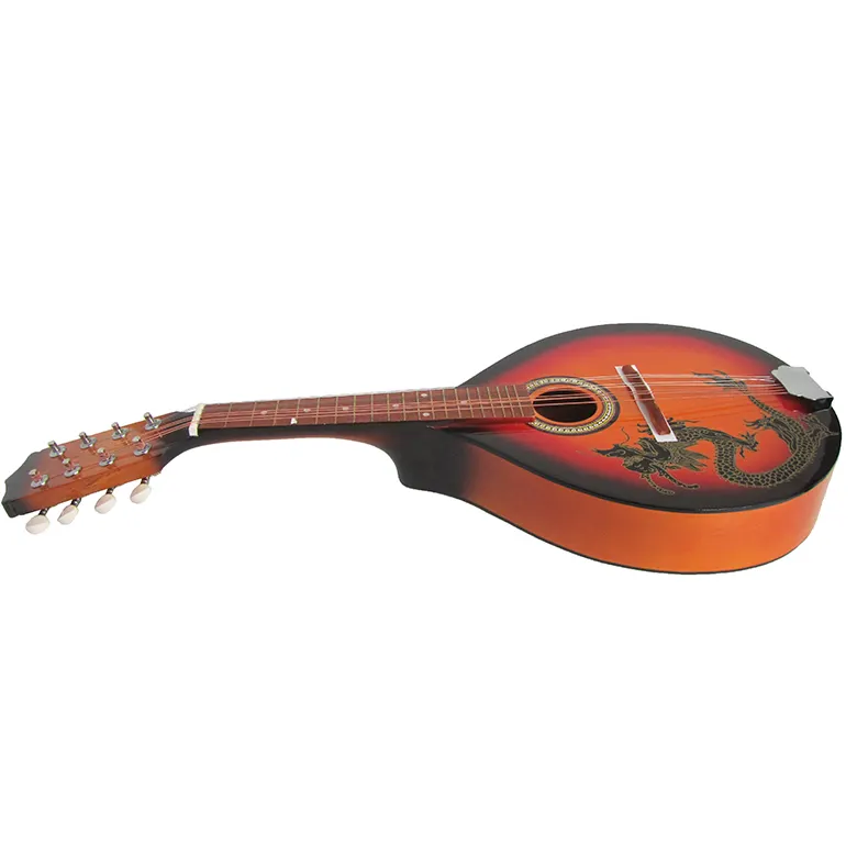Mandolin yuvarlak delik mandolin dizeleri müzik aletleri 8-string mandolin