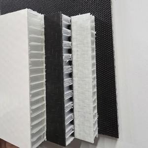 कम लागत वाली फाइबरग्लास कम्पोजिट पैनल ट्रेलर बॉक्स के लिए लाइटवेट पीपी हनीमून कोर सैंडविच पैनल - Product Image 2