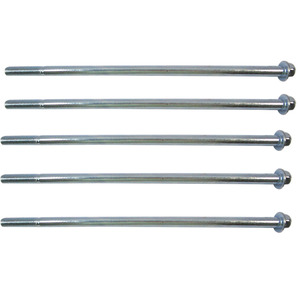 Vis longue M10*270 en acier au carbone galvanisé haute résistance, matériau de protection pour pièces de moteur essence/diesel - Product Image 1