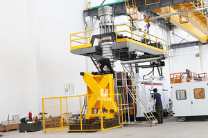 Tự động HDPE nữ mannequin thân trên nửa cơ thể Nhựa đứng hiển thị đùn accumulator thổi đúc máy - Product Image 2