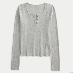 <strong>Womens</strong> Long Sleeve Shirts Casual Fall <strong>Henley</strong> <strong>Tops</strong> Button Down <strong>s</strong> Basic Ribbed Knit T-Shirts - Product Image 6