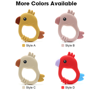 Tùy chỉnh BPA free Silicone bé Teether đồ chơi phim hoạt hình hình dạng bé teeting Đồ chơi Bộ Quà Tặng saft mềm <span class=keywords><strong>Chew</strong></span> cảm giác Silicone sản phẩm em bé - Product Image 3