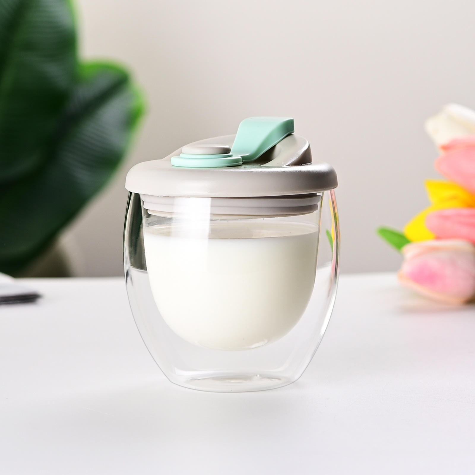 250ml light blue cap