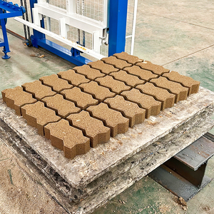 QT5-15 tự động khối xi măng nhà máy Dây chuyền sản xuất pavers Máy làm bê tông rỗng máy sản xuất gạch - Product Image 5