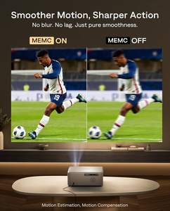 <span class=keywords><strong>Projecteur</strong></span> intelligent Aurzen EAZZE D1 MAX avec Google TV amélioré, compatible 4K, 1000 lumens ANSI, technologie MEMC, audio Dolby 20W - Product Image 2