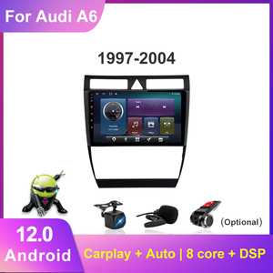 Đài phát thanh xe cho Audi A6 C5 <span class=keywords><strong>Android</strong></span> 1997 2004 2DIN DSP RGB 1 năm đa phương tiện Video GPS navigation Carplay <span class=keywords><strong>Android</strong></span> Auto Stereo - Product Image 2