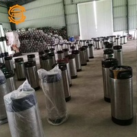Baril à bière d'occasion PERA TJ037C 5 gallons en acier inoxydable 304