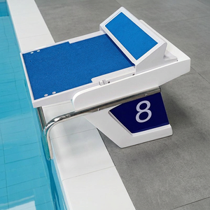 Plateforme de départ pour <span class=keywords><strong>piscine</strong></span>, plateforme de saut standard pour compétition, amovible, intégrée, antidérapante, surélevée, personnalisable - Product Image 2