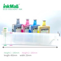 InkMall IM-ESL 1 Litro de Tinta Eco Solvente para Impresión Digital, Botella Galaxy para Impresoras DX4/5/6/7 XP600 TX800, Película Retroiluminada para Pancartas