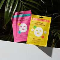 Sacs en plastique Mylar thermoscellables personnalisés, résistants à l'humidité, pour masques faciaux, cosmétiques, masques pour les yeux, aliments pour bébés et aliments pour animaux de compagnie