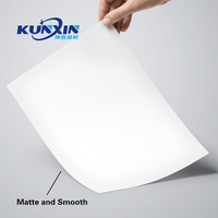 Feuille de diffuseur de lumière en Polycarbonate, plastique à haute transmission 0.2mm, givrée, plate ou en rouleau PC pour Led