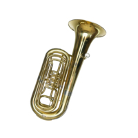 SEASOUND OEM BB 4 Marching Tuba with Rotary Pistons Lacquer JYTU0748 Trumpet