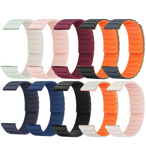 <span class=keywords><strong>Bracelet</strong></span> magnétique en boucle pour <span class=keywords><strong>Garmin</strong></span> <span class=keywords><strong>Forerunner</strong></span> 570 265 <span class=keywords><strong>55</strong></span> 255 245 165/Vivoactive 6 5/Venu 4 3 2Plus, <span class=keywords><strong>bracelet</strong></span> en silicone 20 mm 22 mm - Product Image 2