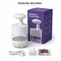 Nouvelle Lampe Anti-Moustiques ZhonNa, Piège à Lumière UV, Aspiration Silencieuse, Attrape-Insectes, Type-C, Accessoire Portable pour Usage Industriel et de Laboratoire