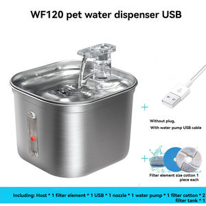 All'ingrosso in acciaio inox Pet distributori di <span class=keywords><strong>acqua</strong></span> automatica gatto <span class=keywords><strong>fontana</strong></span> di <span class=keywords><strong>acqua</strong></span> con <span class=keywords><strong>acqua</strong></span> corrente per cani e gatti - Product Image 4