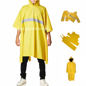 Custom PVC Polyester Farm Outdoor Work Waterproof <strong>Raincoat</strong> Rider <strong>Rubber</strong> Rain Poncho Cape Heavy Duty Rain Coat <strong>for</strong> Men <strong>Woman</strong> - Product Image 4
