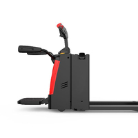 Nouveau chariot élévateur électrique de 2 tonnes à commande debout, à batterie Li-Ion, pour usage agricole, de construction et commercial, avec outils de levage et transpalette électrique