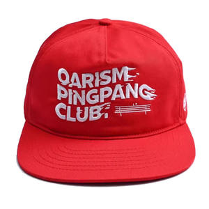 Chapeaux en corde brodés à 5 panneaux personnalisés Casquettes de baseball non structurées Snapback Casquette en corde brodée à 5 panneaux personnalisées - Product Image 6