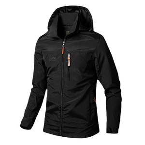 Chaqueta <span class=keywords><strong>de</strong></span> invierno para hombre, chaqueta <span class=keywords><strong>de</strong></span> tormenta bordada fina <span class=keywords><strong>de</strong></span> una sola capa, <span class=keywords><strong>tipo</strong></span> chaqueta deportiva para montañismo duro para hombre - Product Image 2
