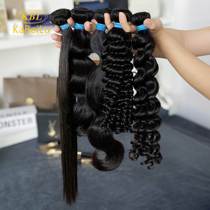 Tóc Dệt Bohemian Kiểu Dream Girls Virgin Sangita Hair, Phần Mở Rộng Tóc Hàn Quốc Bohemia, Tóc Một Lớp Biểu Bì Phù Hợp Với Người Hiến Tặng