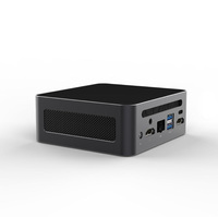 Mini Computadora Empresarial Nueva, Intel Core I7-12700H, Mini PC, Doble DDR4, NVME SSD, 4 Puertos USB, Ventilador Silencioso para Oficina, Uso Empresarial