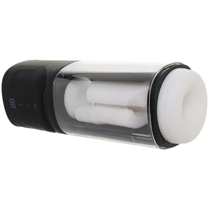 Elektrischer Automatischer Masturbator für Männer Freihändig 10 Vibrations- 6 Reibungsmodi 2 Heizstufen IPX6 Wasserdicht USB-Typ-C Schwarz - Product Image 4