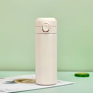 Nouvelle tasse isotherme minimaliste en acier inoxydable 2026, tasse isotherme portable avec couvercle élastique pour hommes et femmes - Product Image 4