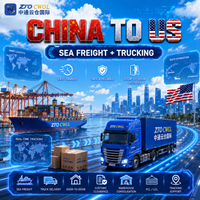 Transitaire maritime USA-Chine, livraison DDP porte-à-porte pour le transport de marchandises générales commerciales