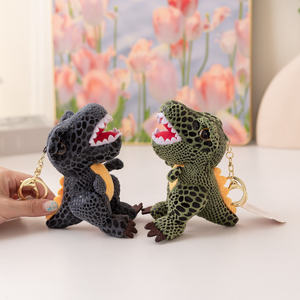 Lindo Llavero de Peluche con Colgante de Panda y Mapache de Dibujos Animados para Bolsos y Llaves - Product Image 6