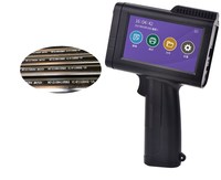 TH Handy Machine portable de codage de date d'expiration Codeur de date à jet d'encre 25mm Heure Date Imprimantes de code de lot portables