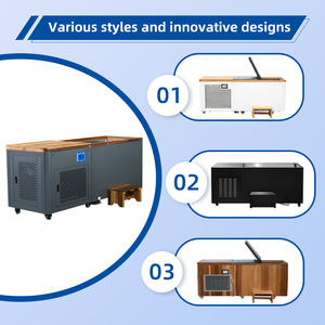 Pas Buiten Bubbelbad En Koude Duik Aan, Dubbele Draagbare Koude Dompelbak Met Optionele Koelmachine En Filter - Product Image 5