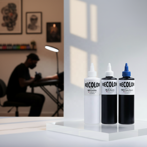 <span class=keywords><strong>Tinta</strong></span> de Maquillaje Permanente <span class=keywords><strong>Negra</strong></span> para Práctica de Tatuajes, 240 ml, Orgánica, TBK, Nueva Etiqueta - Product Image 3