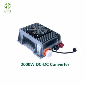 CTS 2000W 3000W 27.5V ตัวแปลงไฟ DC-DC ประสิทธิภาพสูงพร้อมระบบระบายความร้อนด้วยอากาศสำหรับรถยนต์ - Product Image 5