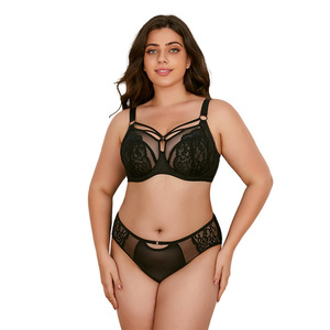 <span class=keywords><strong>Lingerie</strong></span> en maille grande taille Wenshuo, <span class=keywords><strong>lingerie</strong></span> brodée en gros, logo personnalisé, <span class=keywords><strong>lingerie</strong></span> en dentelle transparente, directement de l'usine - Product Image 5
