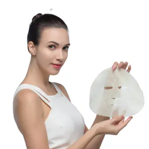 Beauty Facial Mask Sheet Dry Facial Mask Supplier Microfiber New Material Dry Mask Sheet