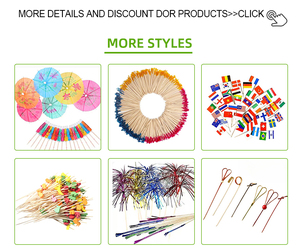 Thân thiện với môi trường tùy chỉnh hương vị tăm tre dùng một lần với số lượng lớn với mẫu miễn phí để sử dụng thuận tiện - Product Image 5