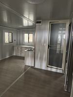 Villa préfabriquée moderne extensible de 40 pieds sur 20 pieds, maison conteneur, 2, 3, 4 ou 5 chambres, isolée, préfabriquée, portable et mobile